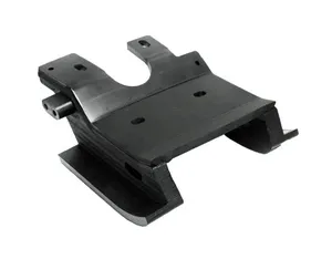 Rear sump guard - Rear protection plate YFZ450 black