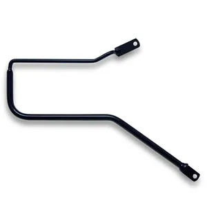 Soporte para alforjas LongRide. Negro