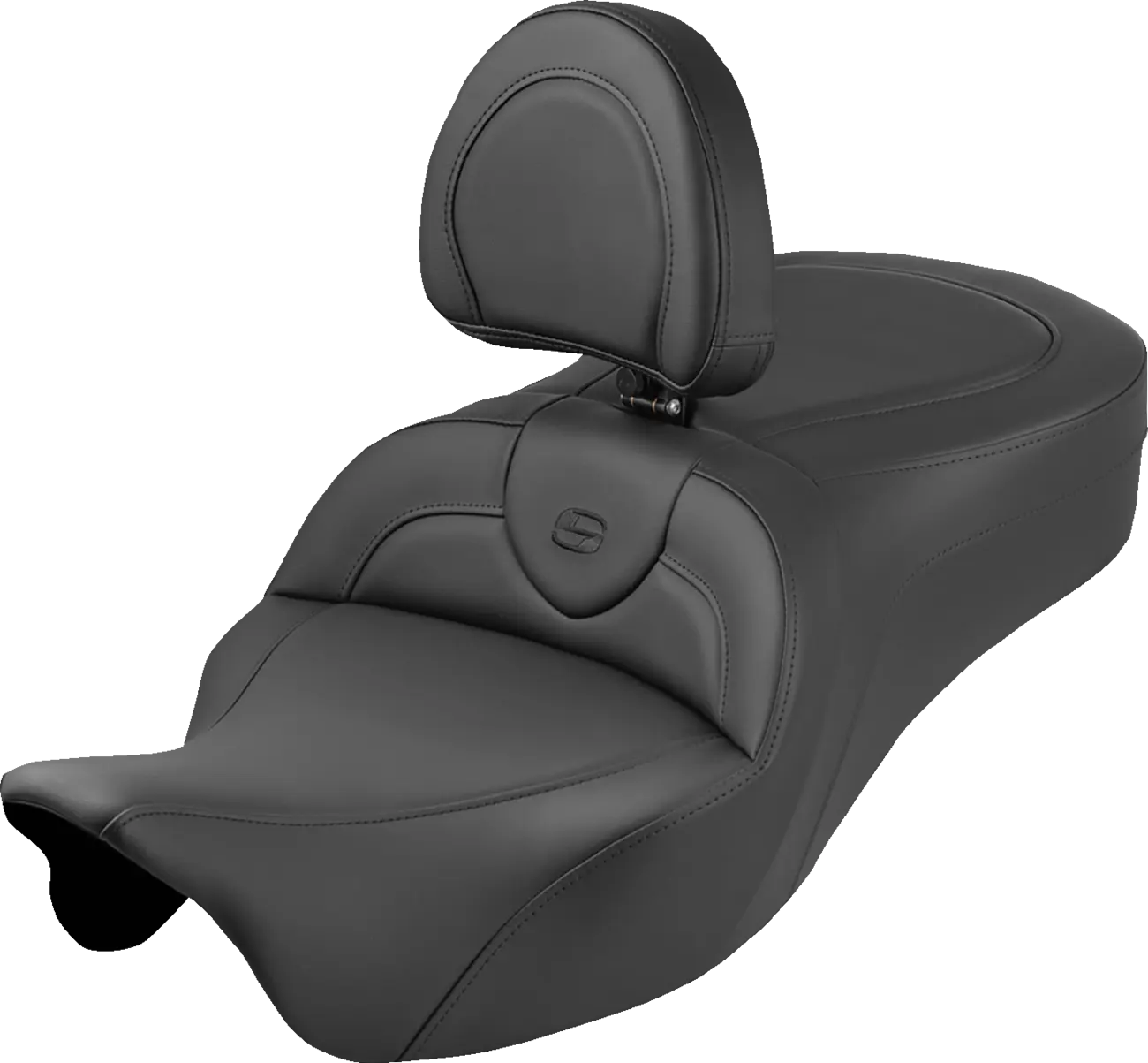 Asiento Roadsofa King negro para motocicleta Harley-Davidson