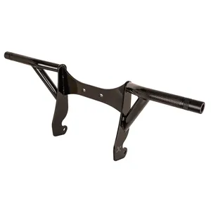 Burly Brand, kit de barras protectoras Brawler Touring. Delantero. Negro