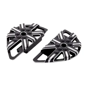 Arlen Ness, estribos mini conductor de 10 calibres. Negro CC