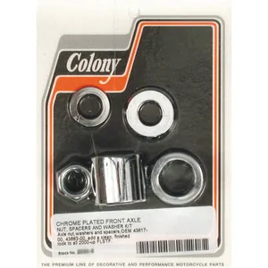 Kit de separadores de eje Colony delantero, liso