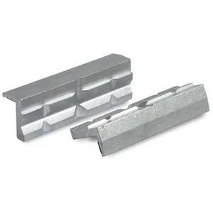 Mandíbulas de tornillo de banco con dientes de aluminio Lisle