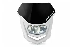 Faro LED con aro halo circular para motocicleta Harley-Davidson