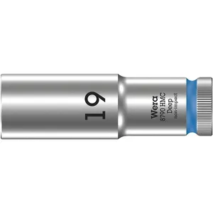 Wera, llave de vaso profunda de 19 mm
