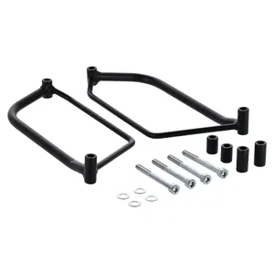 Soporte para alforjas LongRide. Negro