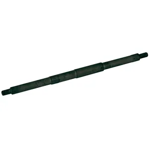Tarima de apoyo con barra de soporte. Trasera. Negra