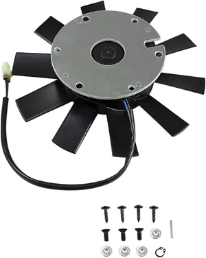 Ventilador de refrigeración de alto rendimiento para motocicleta