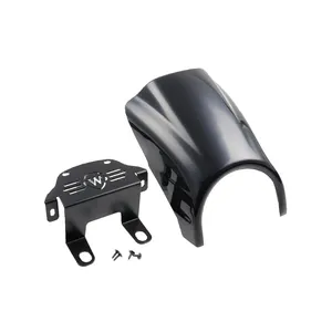 Cult-Werk, carenado de faro Custom. Negro brillante