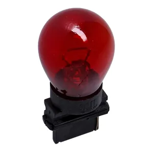 Bombilla LED de intermitente tipo cuña, base #3156. Luz roja