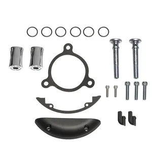 Arlen Ness, kit de fijación para filtro de aire invertido. Cromado