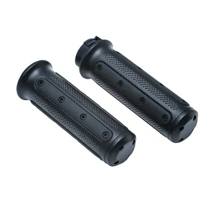 Kuryakyn, empuñaduras de industria pesada. Negro satinado