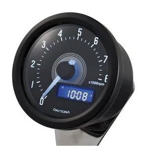 Velona, tacómetro de 60mm 8000 RPM. Negro