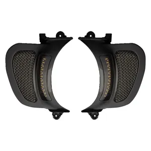 Custom Dynamics, Inserts de ventilación LED para Road Glide. Negro