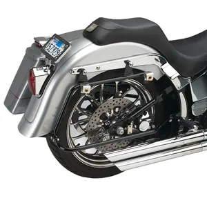 Kit de montaje para bolsa trasera de tipo bagger Cycle Visions, negro