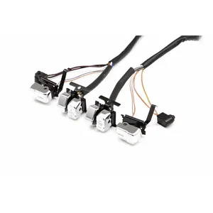Kit de cables y interruptores de manillar. Interruptores cromados