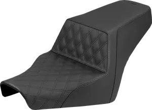 Asiento Step-Up negro para motocicleta custom americana