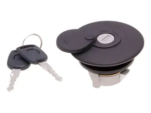 Tapa de depósito de gasolina negra para motocicleta Harley-Davidson