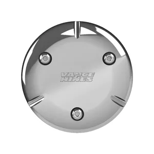 Vance & Hines, tapa de cráneo Upsweep. Cromado