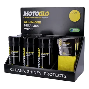 Motoglo, exhibidor de mostrador