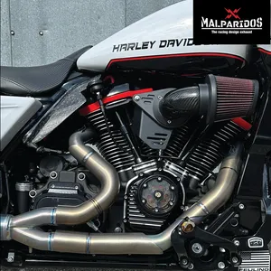 Malparidos, protectores de calor. Satinado racing. Titanio