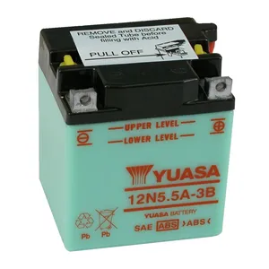 Yuasa, batería de plomo-ácido de 12V. 5.5Ah