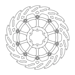 Rotor de freno flotante serie Flame de Moto-Master