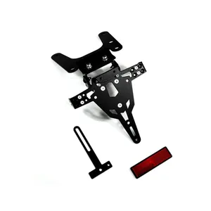 Soporte de matrícula Zieger Pro negro