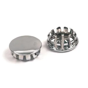 Tapones GW de presión 3/4". Cromados
