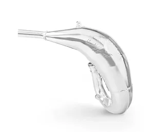 Tubo delantero cromado 2 tiempos - frontal X8