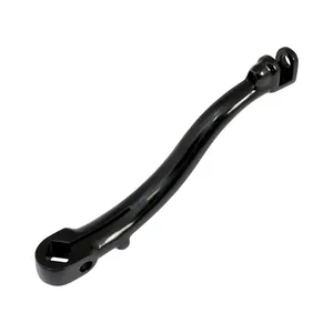Manivela de arranque por pedal de cabeza plana de 45". Negro
