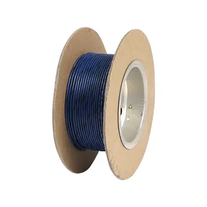 NAMZ, cable en carrete. 18 AWG, 100 pies. Azul con raya negra