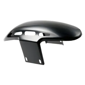 Guardabarros delantero 'Custom V2' de Cult-Werk, 19". Negro brillo