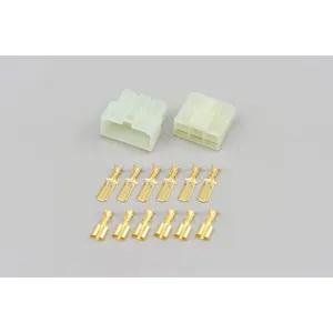 Kit de conectores tipo 250. 6 pines