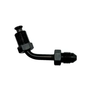 Adaptador de freno ABS Goodridge delantero. Negro