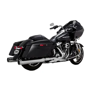 Silenciadores slip-on Vance & Hines, Torquer 450. Cromado