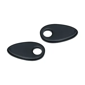 Kuryakyn, glossy black fender strut cover plates