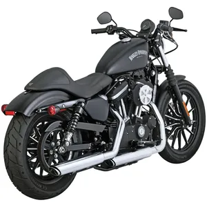 Vance & Hines, silenciadores PCX slip-on Twin slash de 3". Cromado