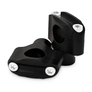Kit de elevadores Burly, Reaper. 1,5" de altura. De 2 piezas con 4 pernos. Negro