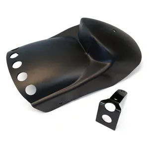 Guard trasero 'Short Bobber' XL de Cult-Werk. Negro mate