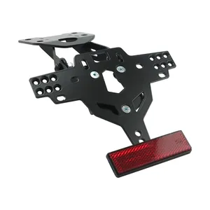 Soporte de matrícula Zieger Pro Suiza, negro