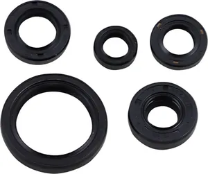 Conjunto de retenes de aceite de goma negra para reparación de motor