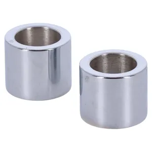 Paughco, separador de eje cromado de 1"