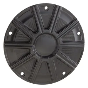 Arlen Ness, tapa de derivación 10-Gauge II. Negro