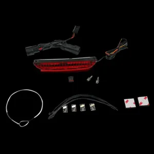 Custom Dynamics, barra de luz LED para portaequipajes. Lente roja