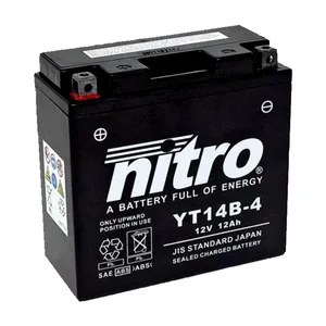 Batería AGM sellada Nitro YT14B-4