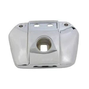 Soporte de montaje para faro FX, FXR, XL. 2 agujeros. Cromado
