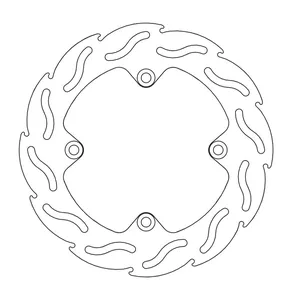 Rotor de freno serie Flame de Moto-Master