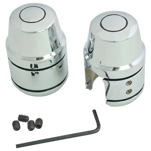 Kit de cubiertas para pernos de amortiguador. Cromo
