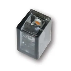 Intermitentes mini Cube-V con 2 LEDs. Lente ahumada